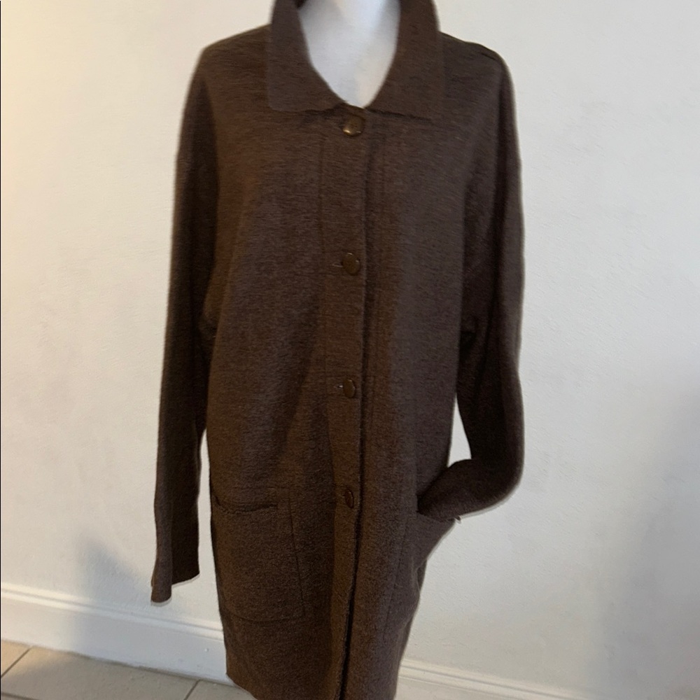 Gaddy Collection Brown wool cardigan